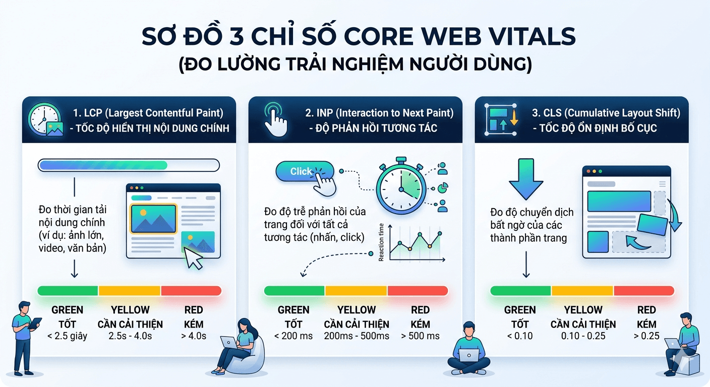 Core Web Vitals là gì? và vì sao quan trọng cho SEO